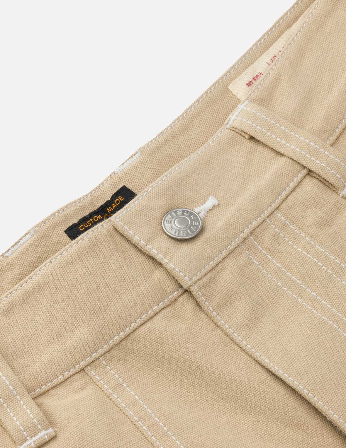 Allover Seagull Print Pocket Oversized Shorts - 7