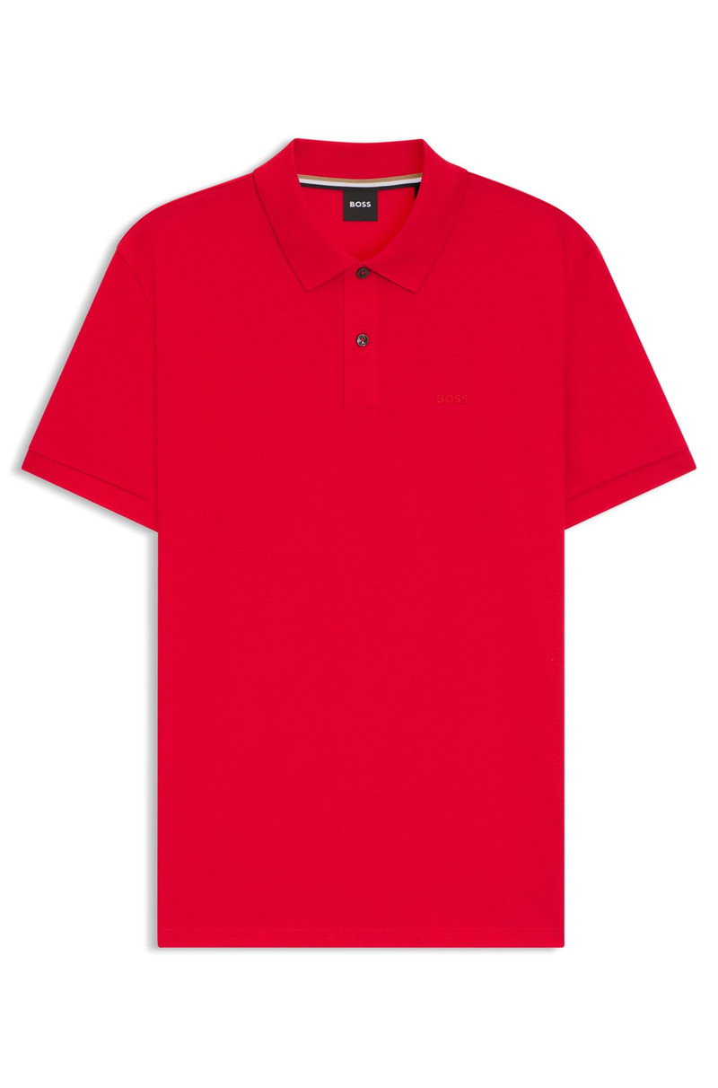 PALLAS REGULAR-FIT POLO SHIRT IN COTTON WITH EMBROIDERED LOGO - 1