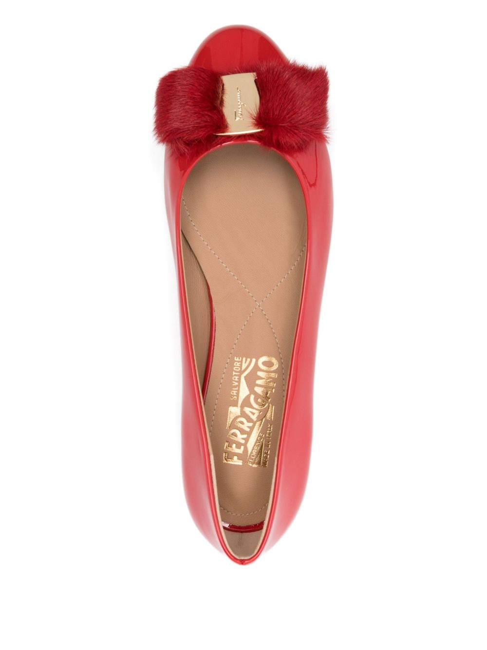 bow-detail ballet flats - 4