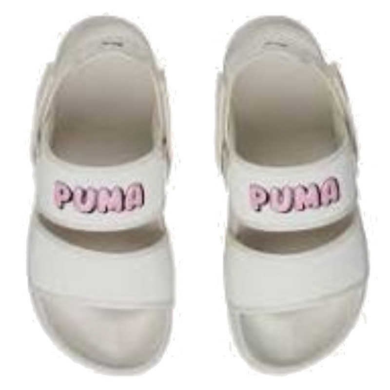 PUMA (WMNS) PUMA Beach Sandals 'White Pink' 387246-01 outlook