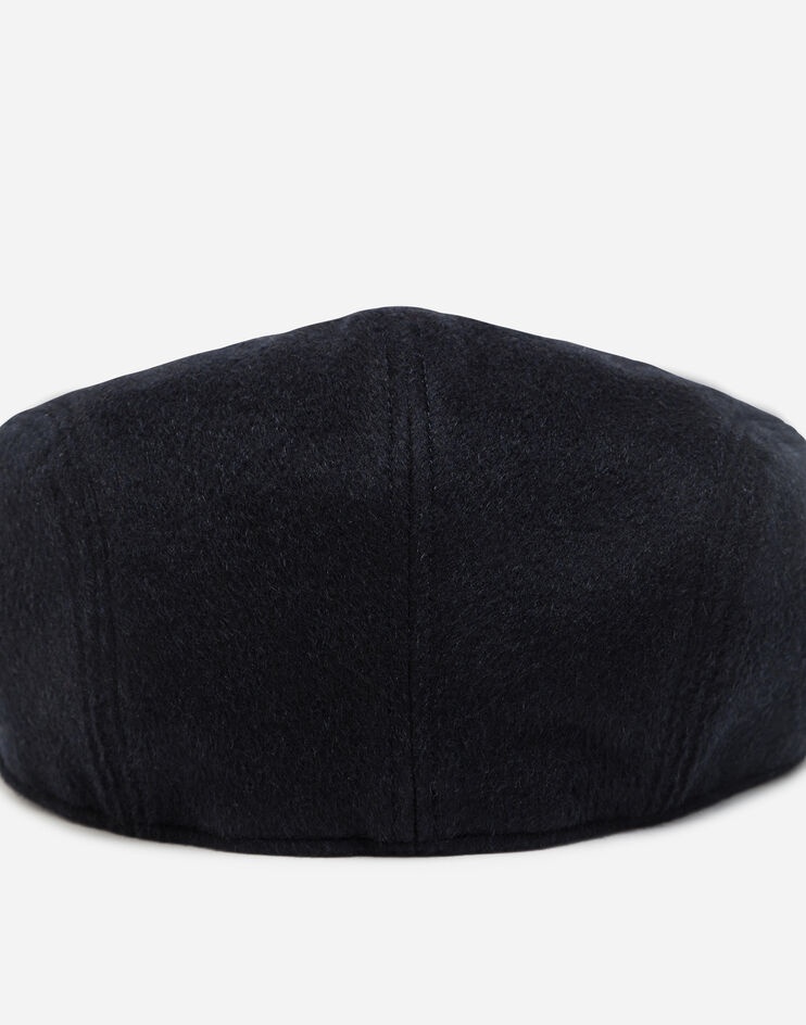 Cashmere and leather flap cap - 2