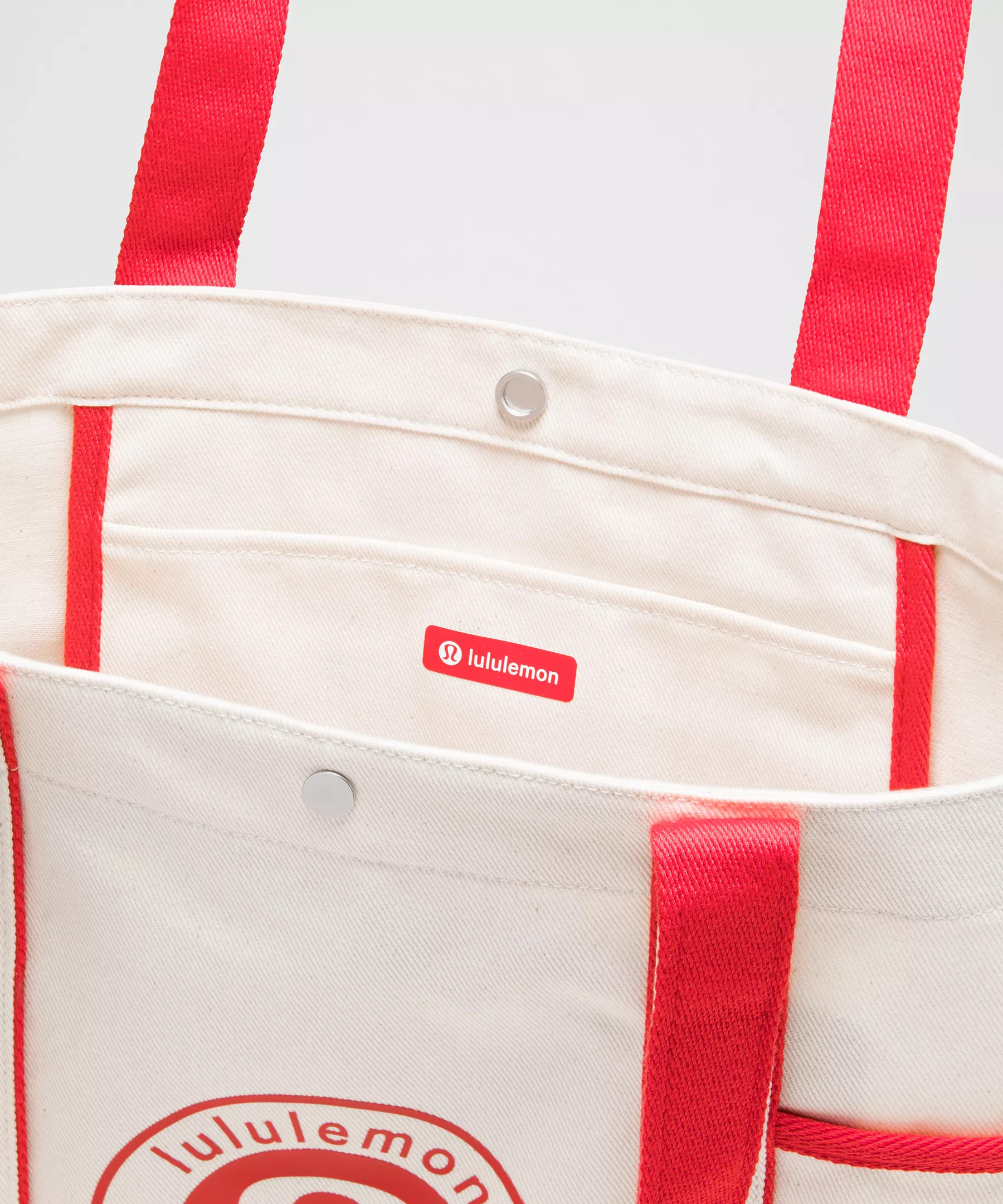 Daily Multi-Pocket Canvas Tote Bag 20L *Logo - 4
