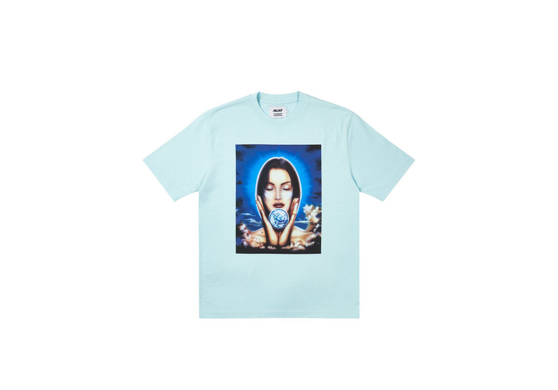 PALACE PEZ ANGEL OF PALACE T-SHIRT BLUE 1