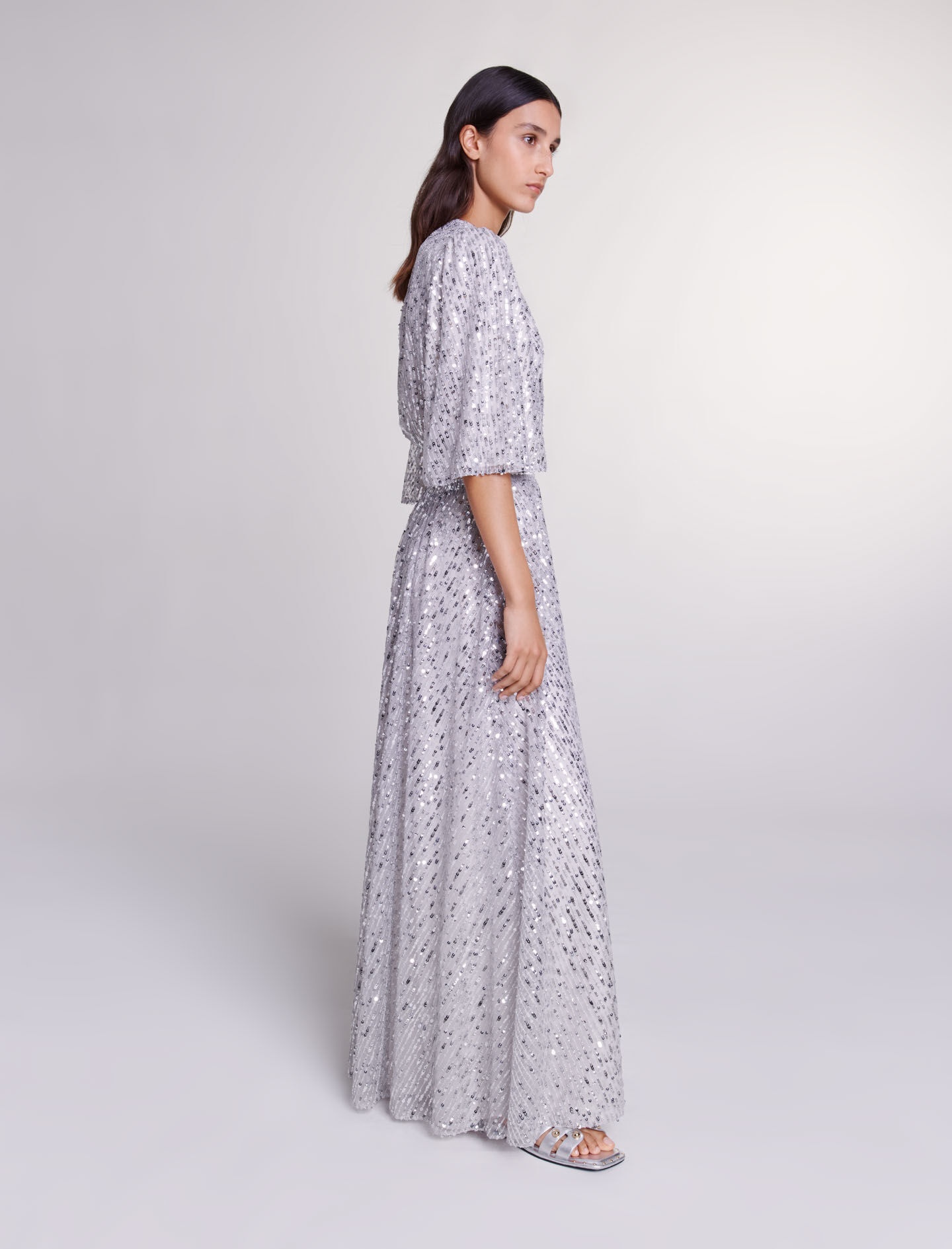 Sequin maxi dress - 4
