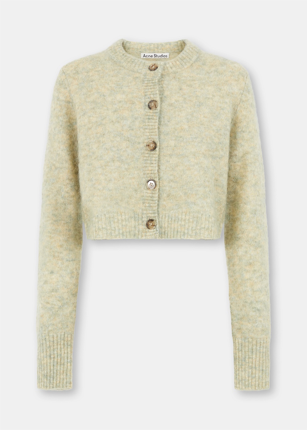 Pistachio Karimo Cropped Cardigan - 1