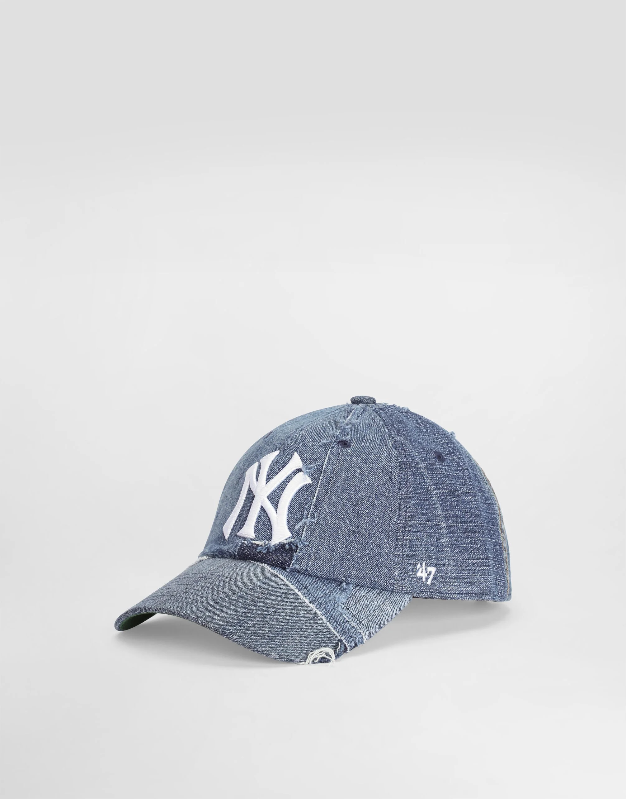 Dolce&Gabbana X ’47 New York Yankees Denim Patchwork Baseball Cap - 1