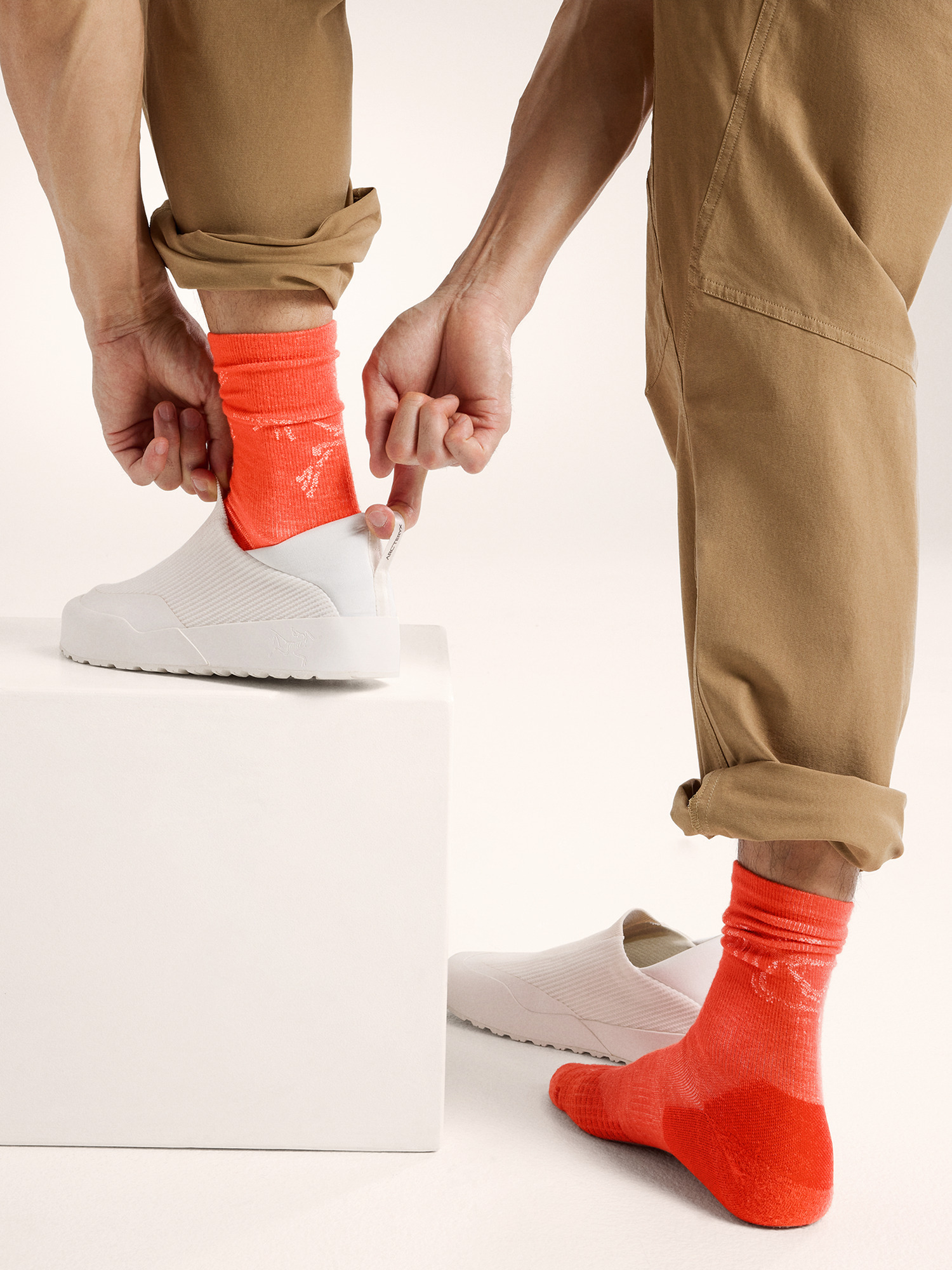 Merino Wool Mid Bird Sock - 6