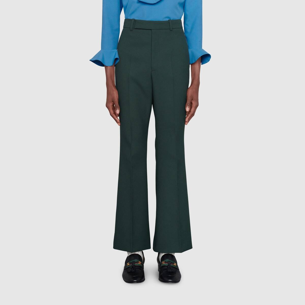 Fluid drill cropped flare pant - 3