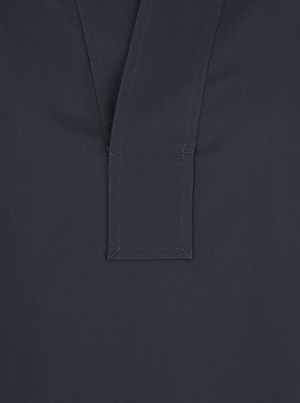Bottega Veneta Women Grey Shirt With Deep Neckline On The Front And Long Sleeves In Cotton Poplin Wo - 3