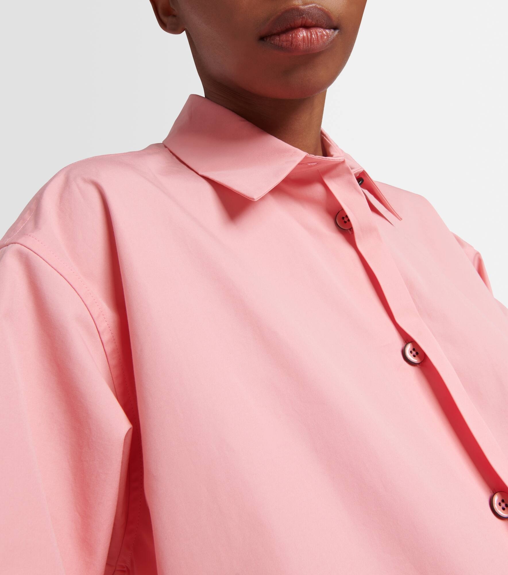 Cotton poplin shirt - 4