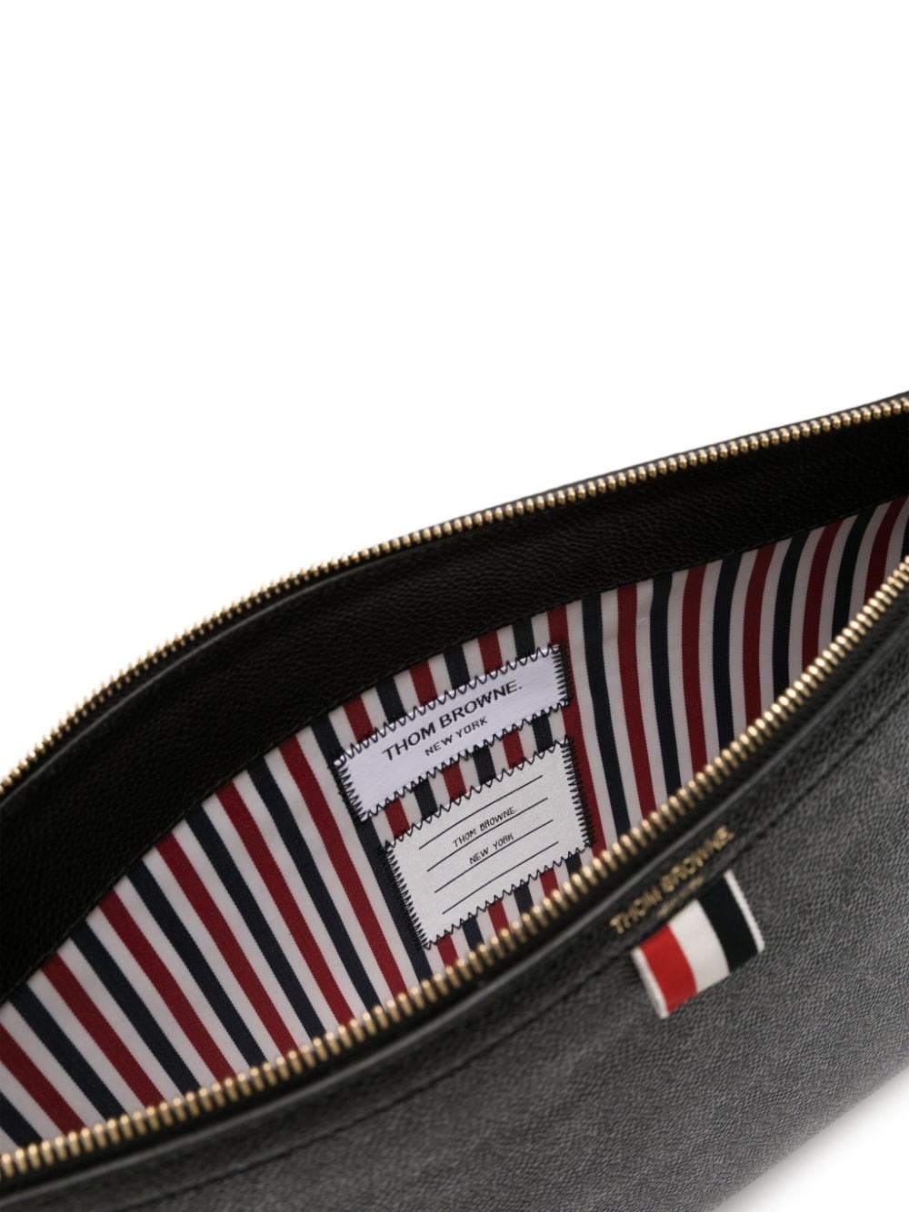 4-Bar leather crossbody bag - 4