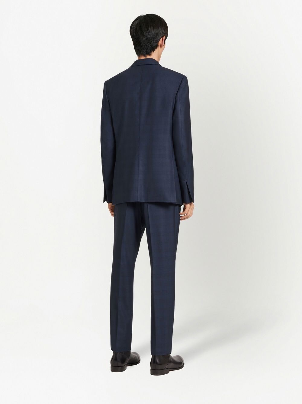 Centoventimila single-breasted wool suit - 3