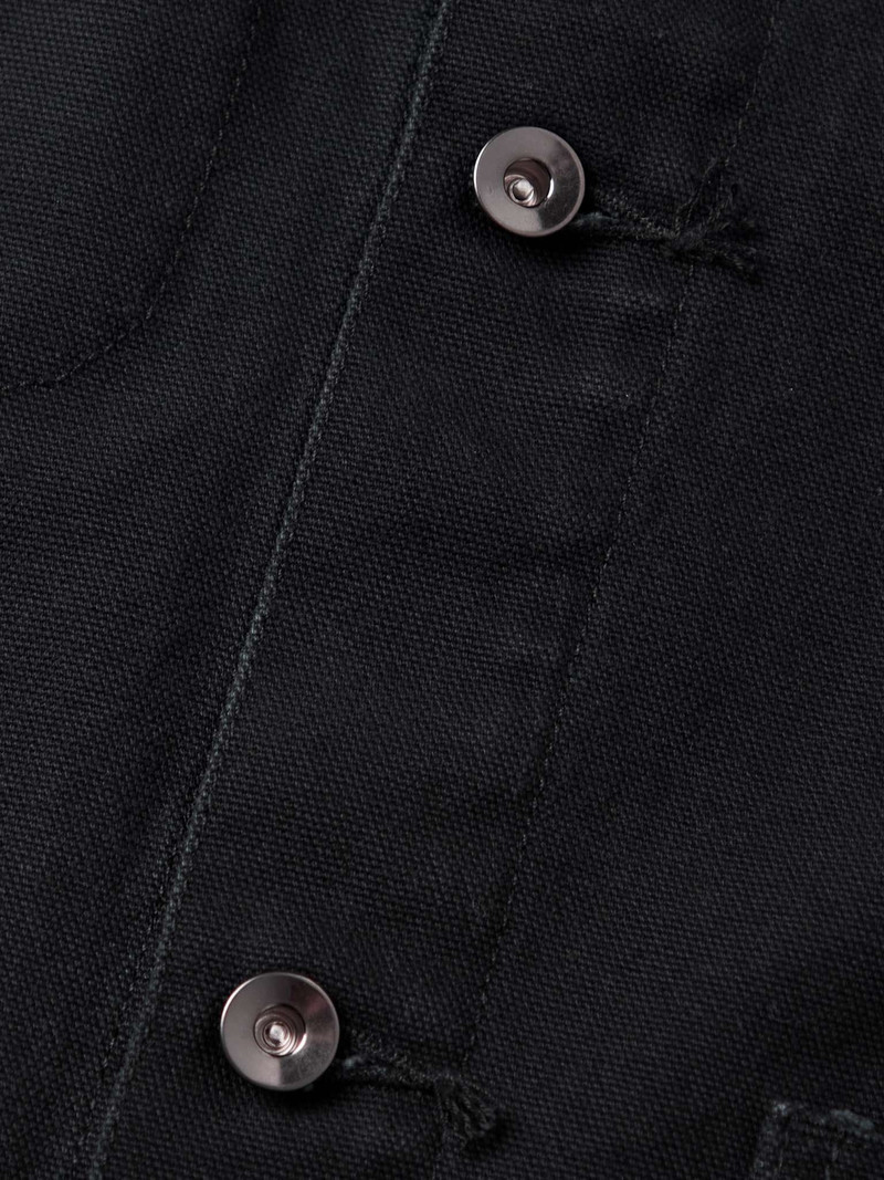 Life Logo-Embroidered Cotton-Canvas Chore Jacket 3