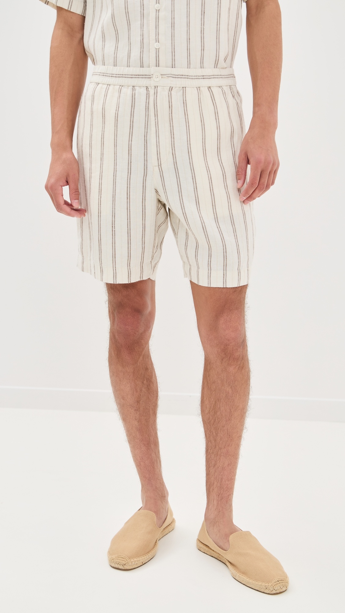 Mesa Stripe Beach Shorts 7.75" - 1