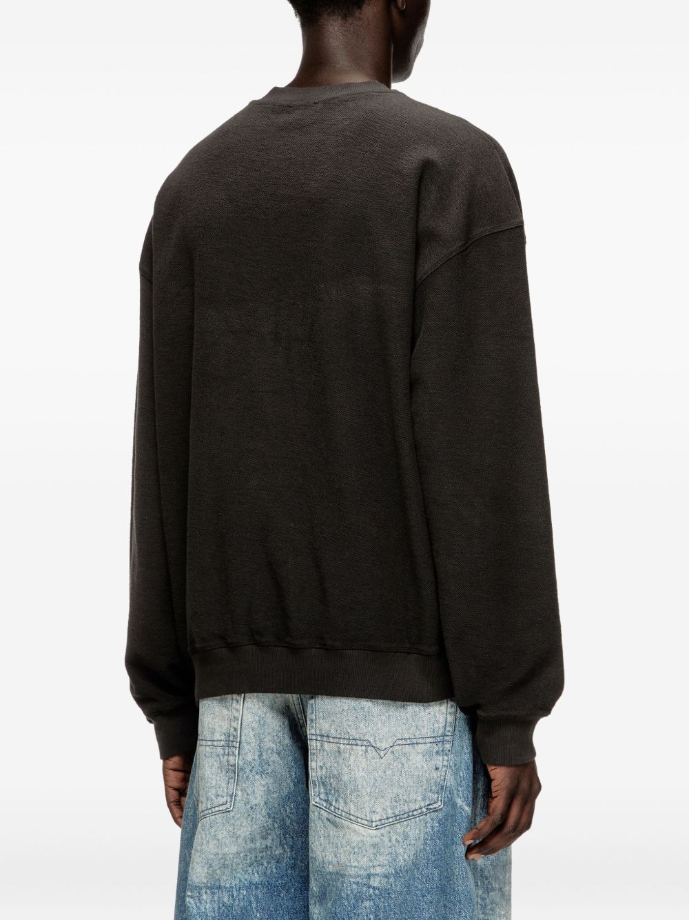 graffiti-print sweatshirt - 4