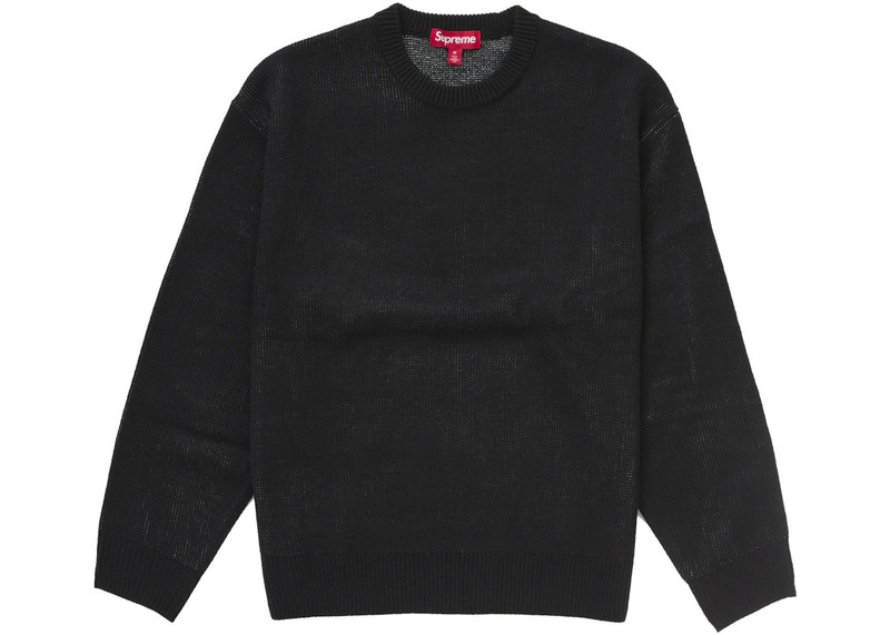 Supreme Supreme Fuck Money Sweater Black outlook