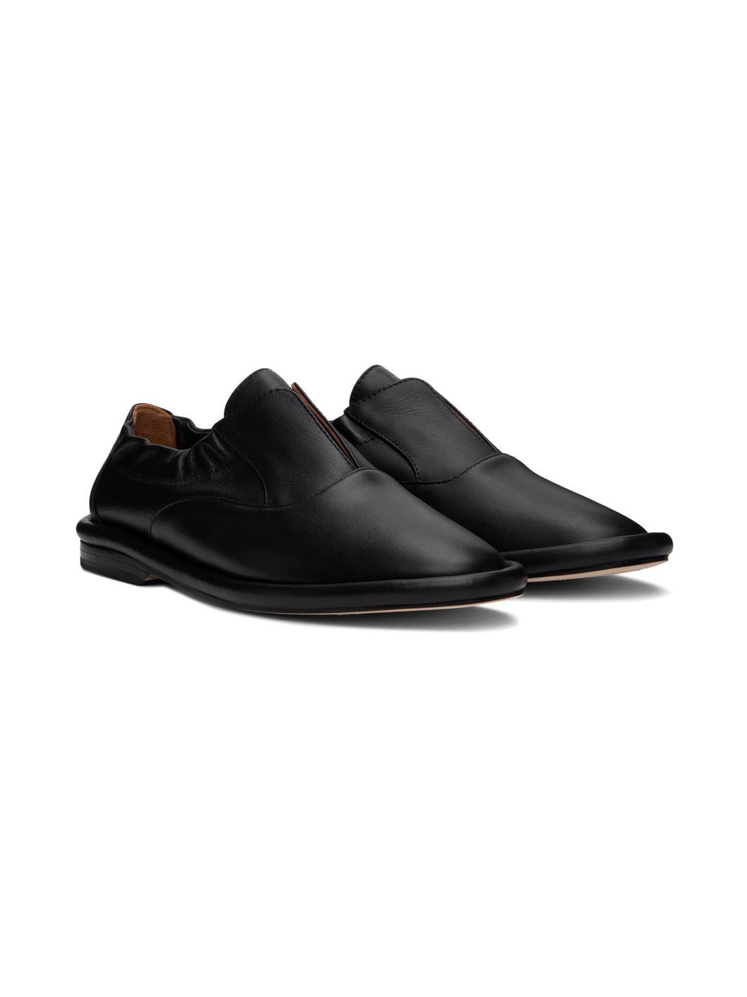 Black Banded Oxford Loafers - 4