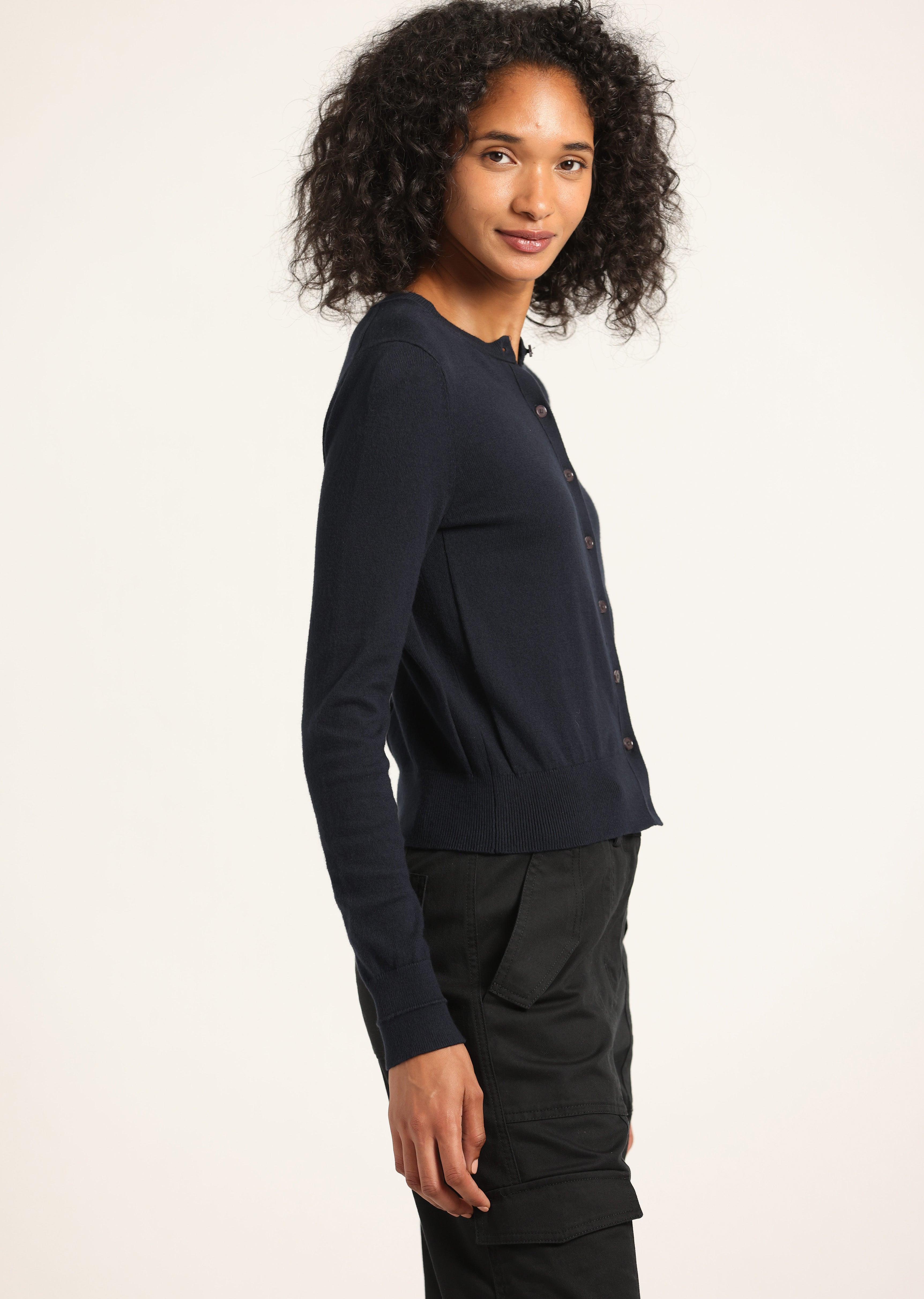 THIBEAUT LONG SLEEVE CARDIGAN - 3