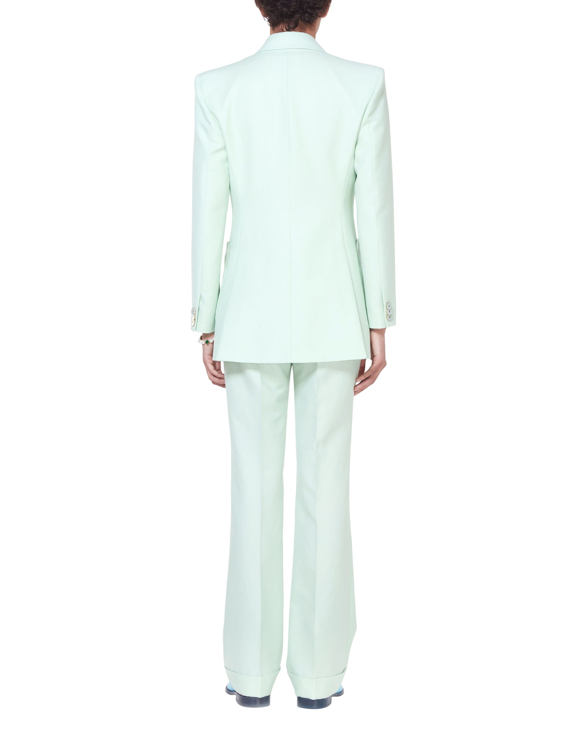 Mint Memphis Pinstripe Trousers - 2