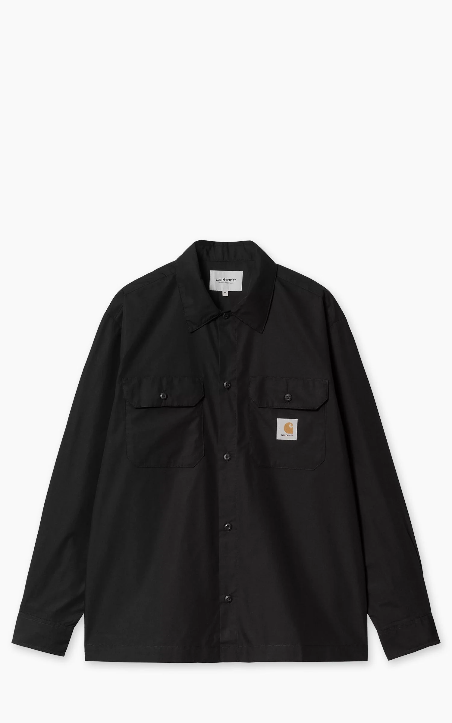 CARHARTT WIP L/S CRAFT SHIRT BLACK - 1