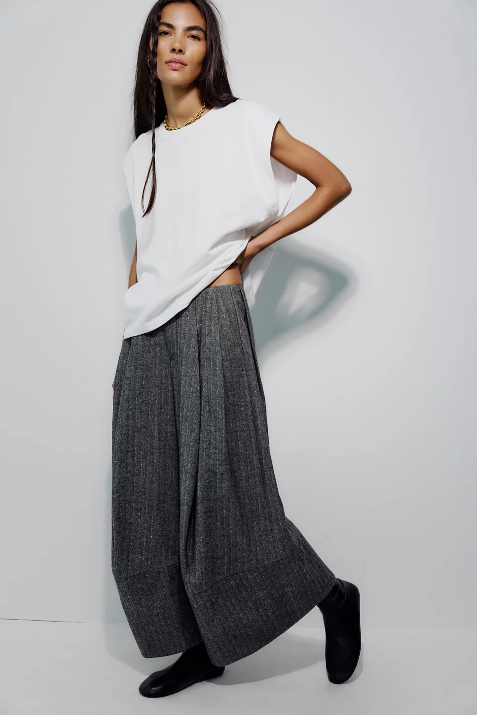 Set In Stone Wool Trousers - 1