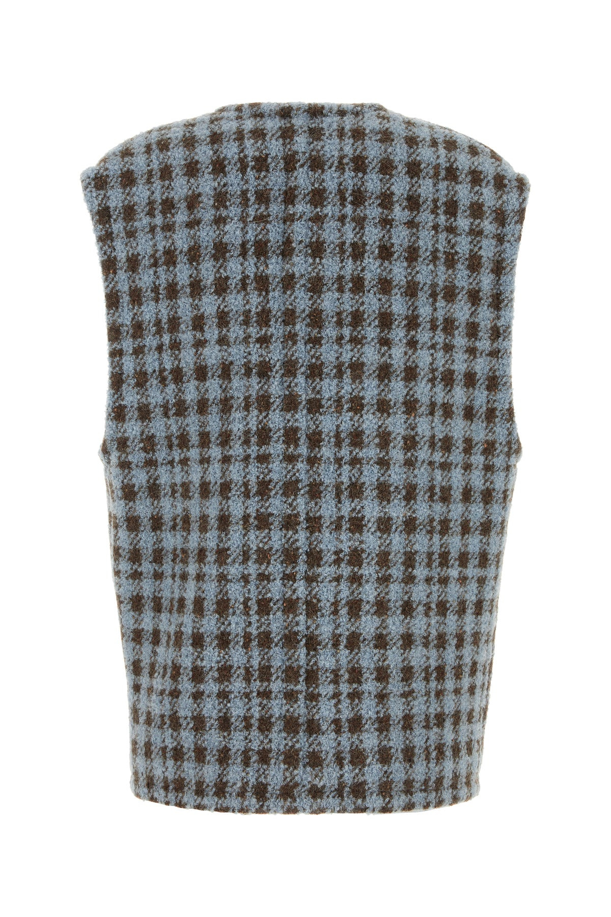 Embroidered wool blend vest - 2