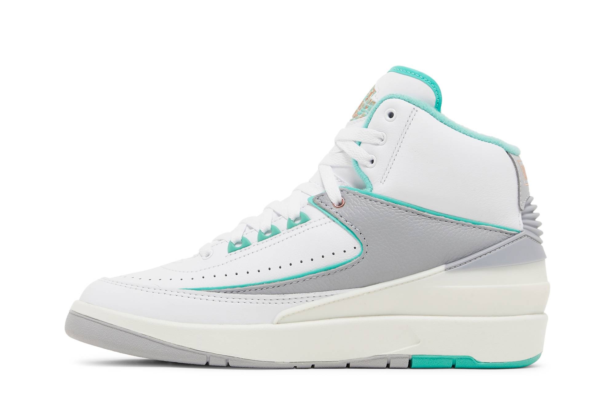 Wmns Air Jordan 2 Retro 'Crystal Mint' - 3