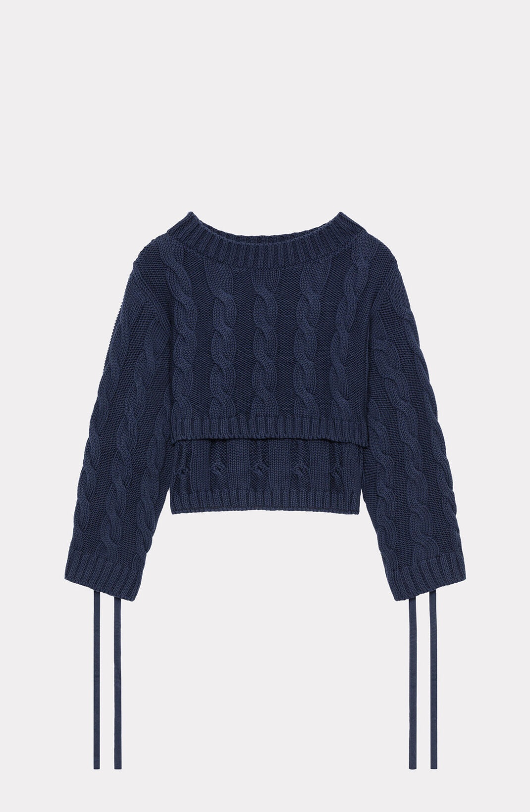 Short lace-up jumper - 1