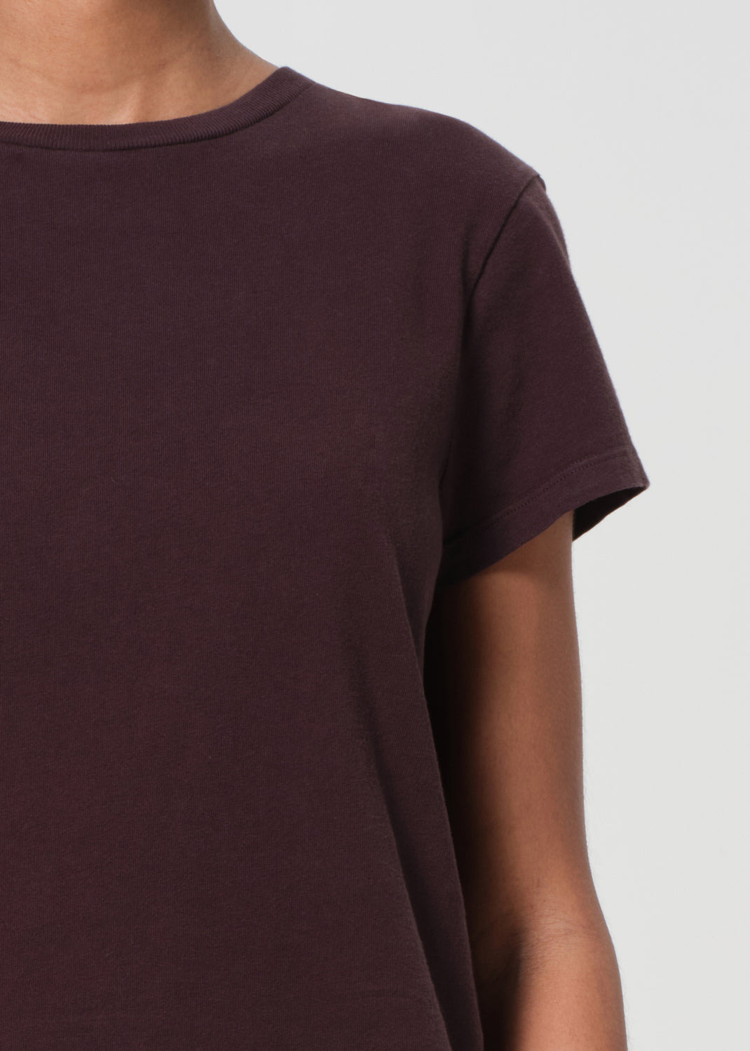 ADINE SHRUNKEN TEE IN ROOT - 5