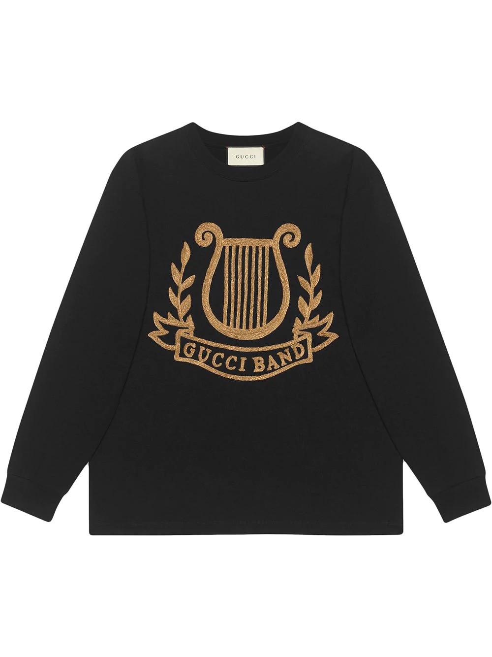 Oversized T-shirt with lyre pach - 1