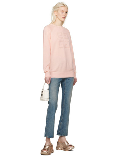 Givenchy Pink 4G Sweater outlook