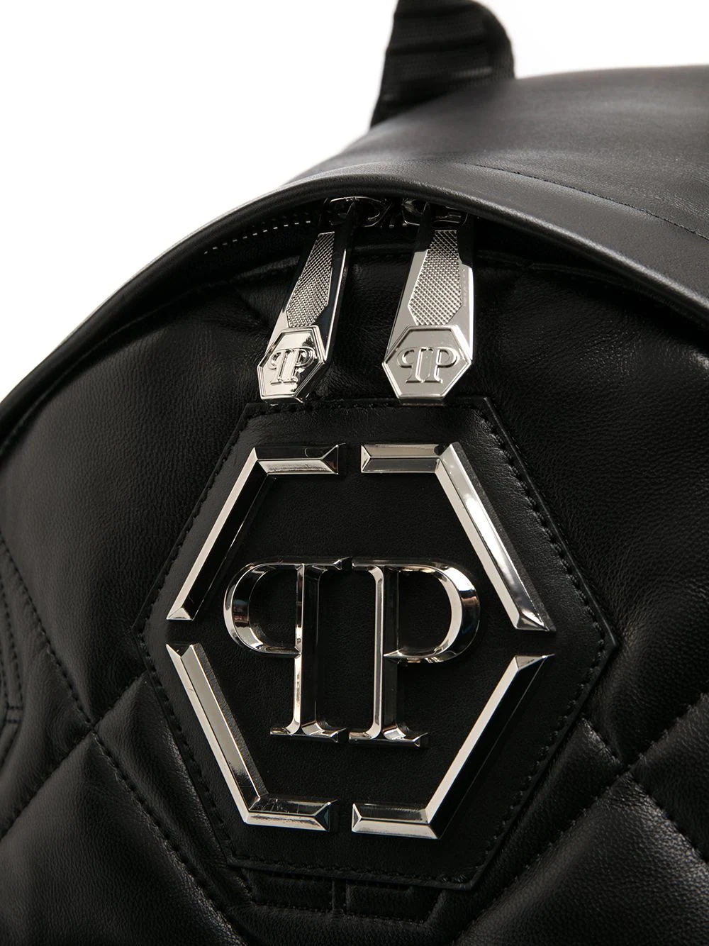 logo zipped backpack - 4