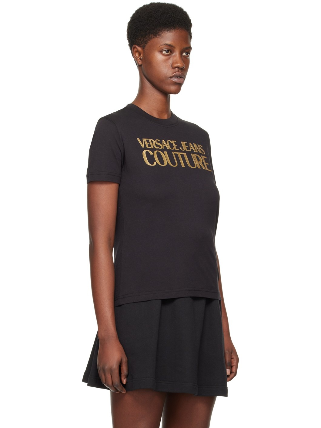 Black Bonded T-Shirt - 2