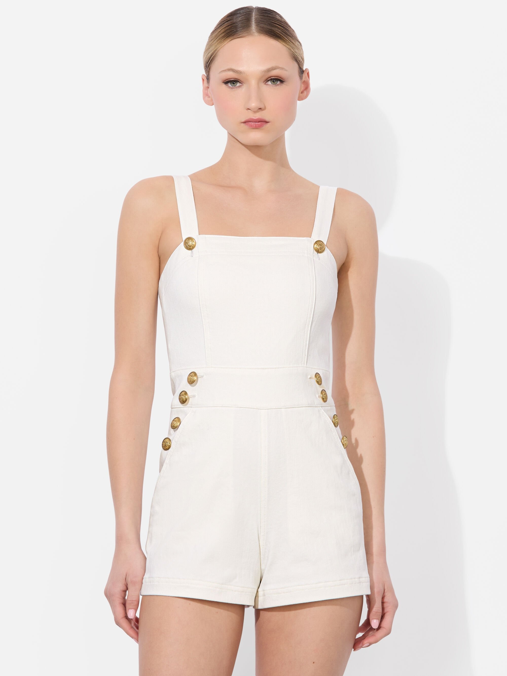 VITA DENIM ROMPER - 5