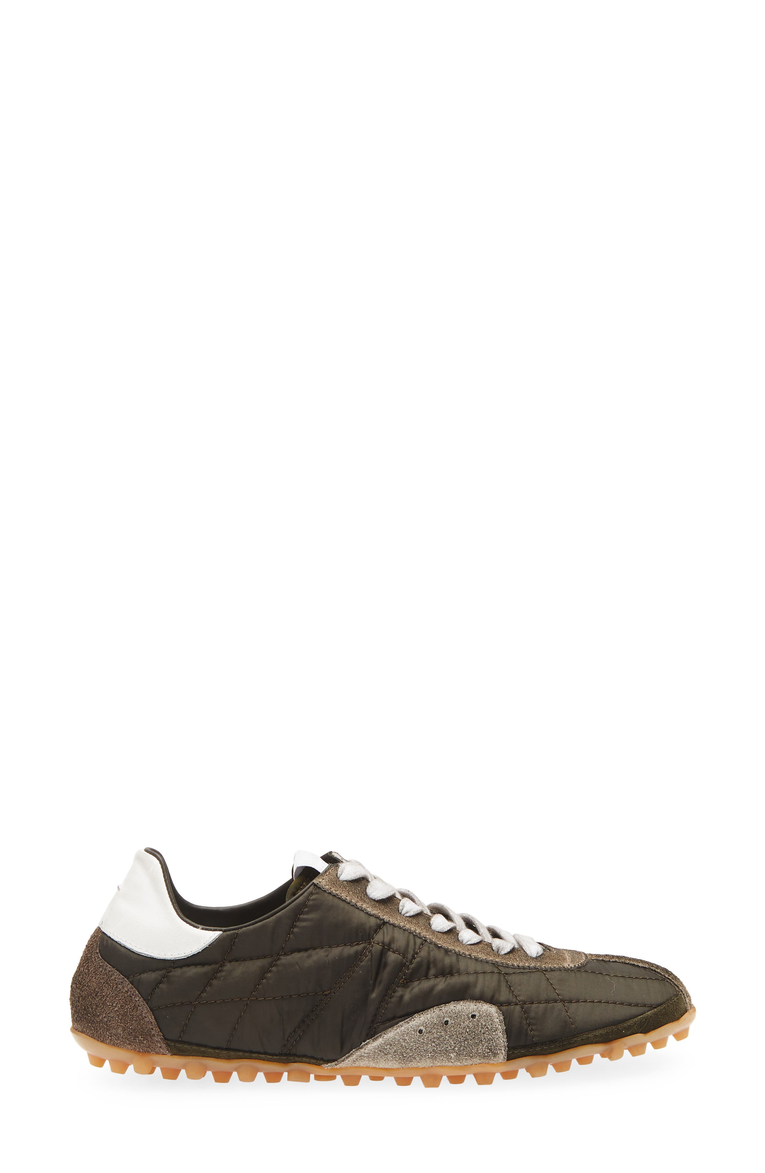Maison Margiela Sprinters Sneaker in Dark Green/White/Grey at Nordstrom - 3