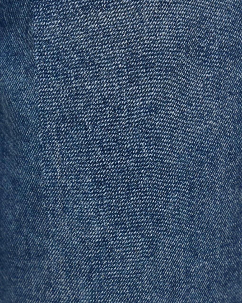 Jeans Cropped Vintage Blue Denim Blue - 6