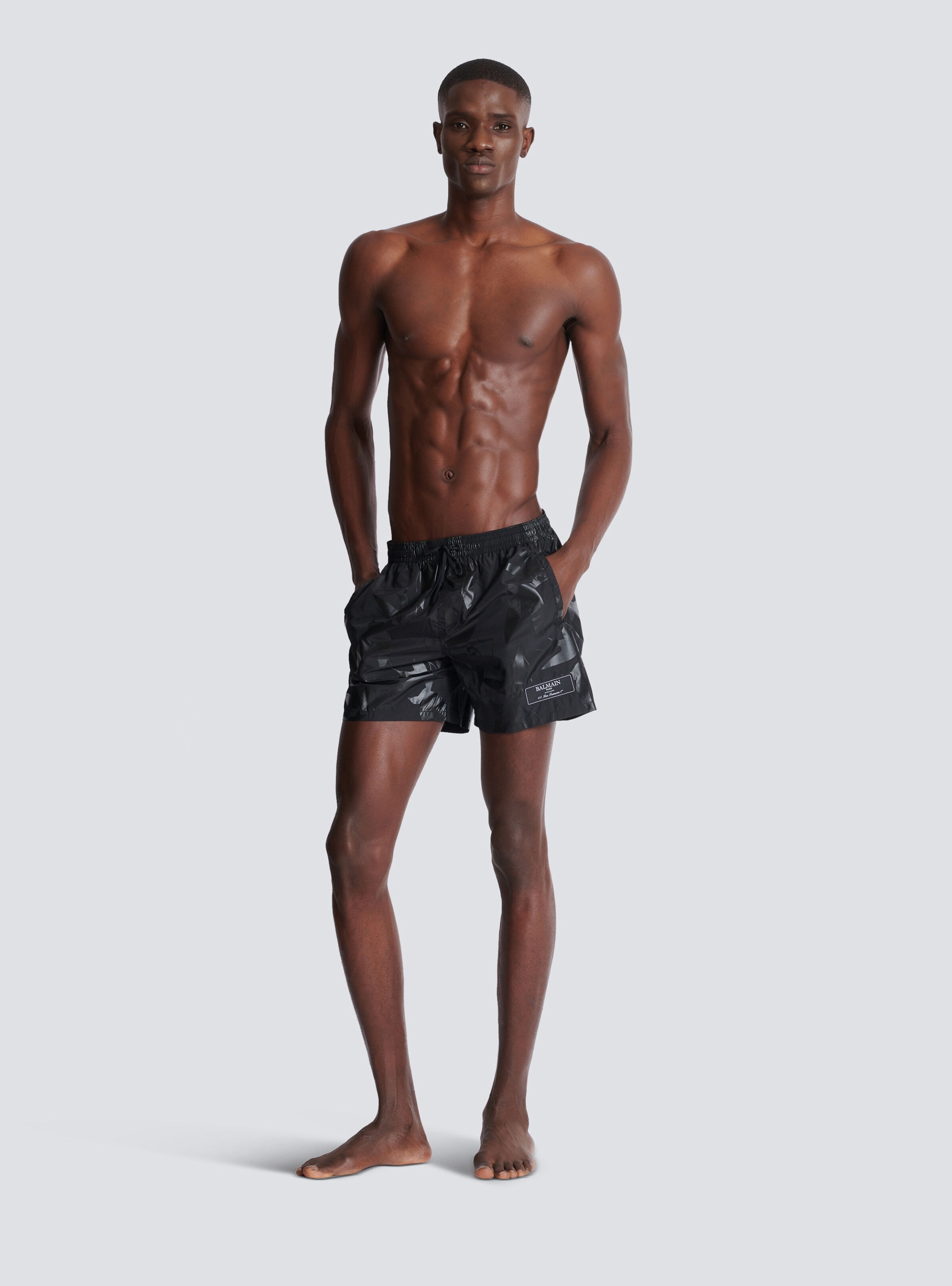 Swallow printed swim shorts - 2