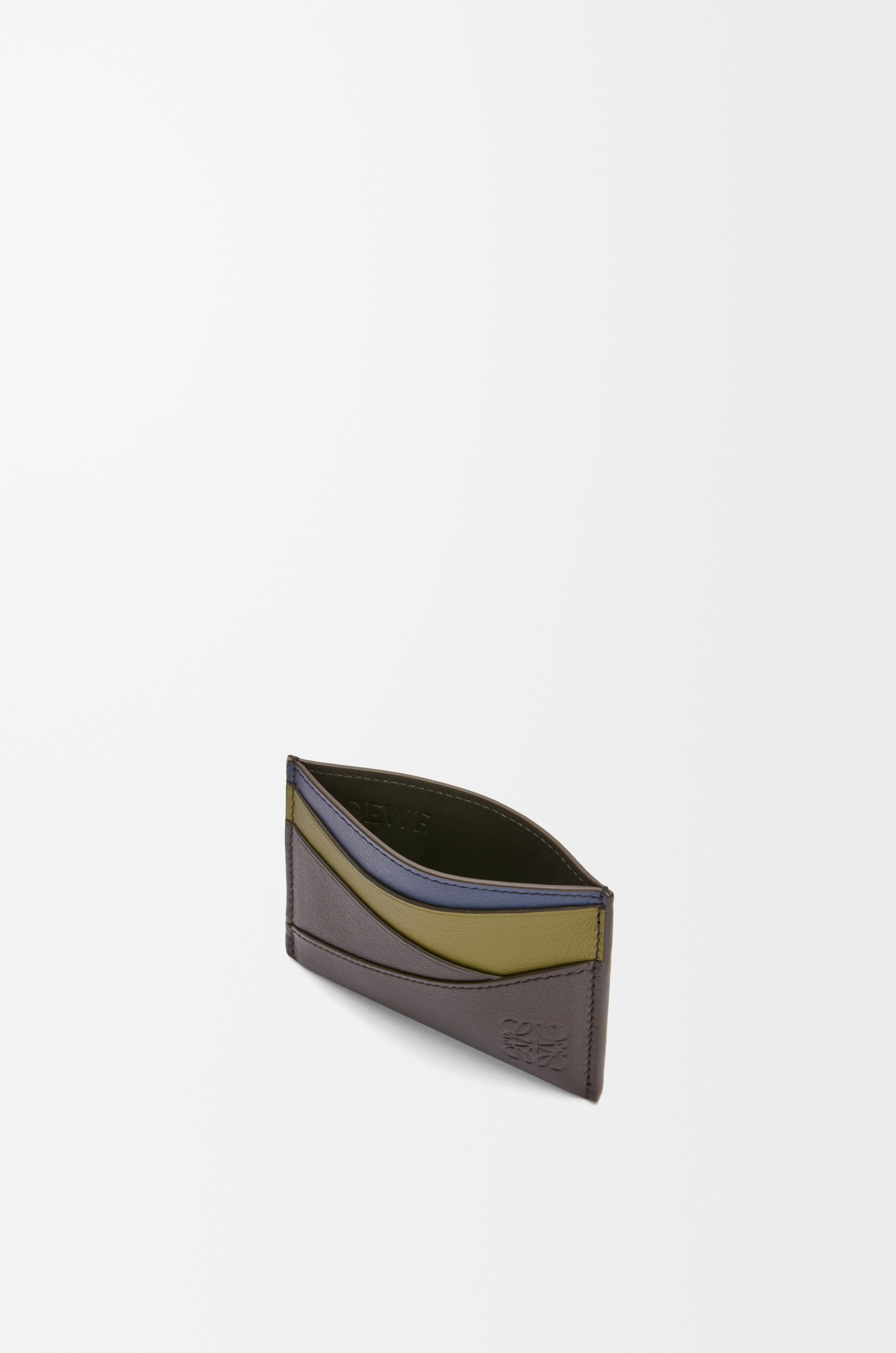 Puzzle plain cardholder in classic calfskin - 3