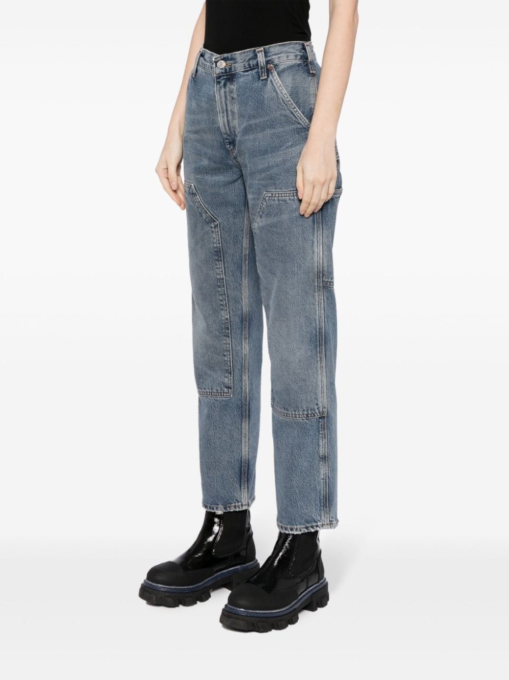 Rami high-rise straight-leg jeans - 3