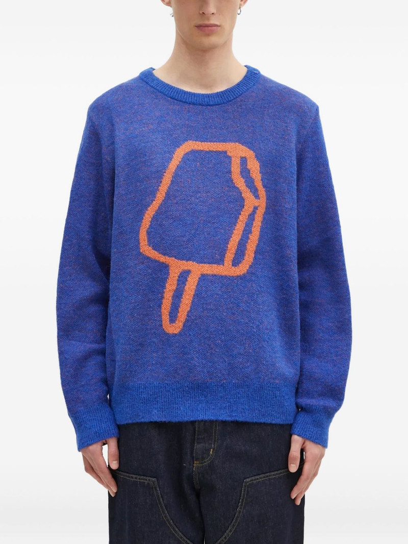 ice cream motif sweater 1