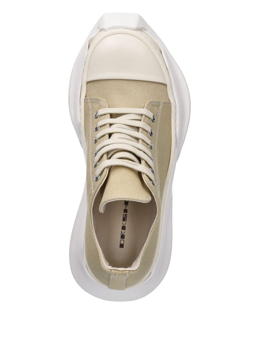 Abstract low-top platform sneakers - 3