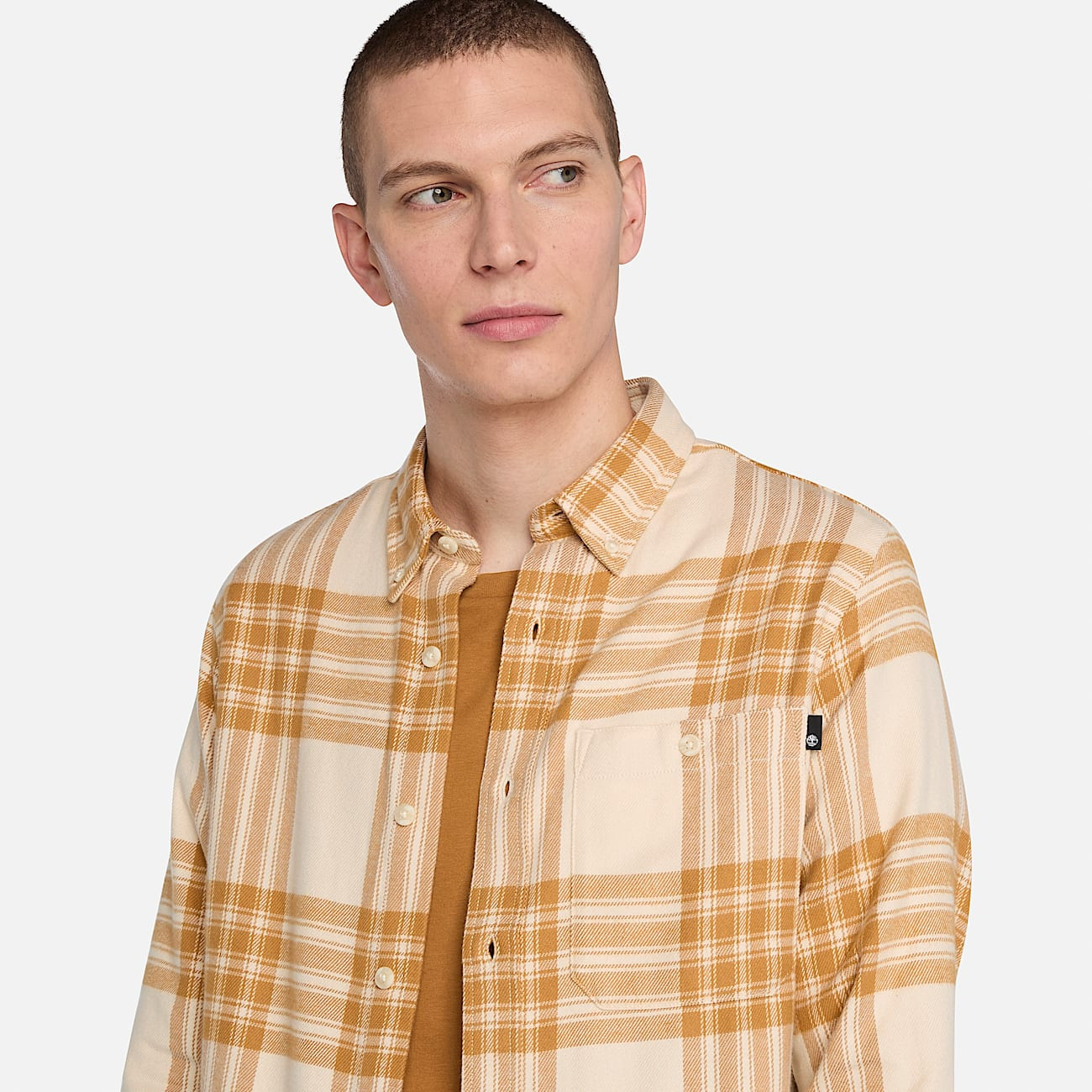 Men's Midweight Flannel Check Shirt - 4