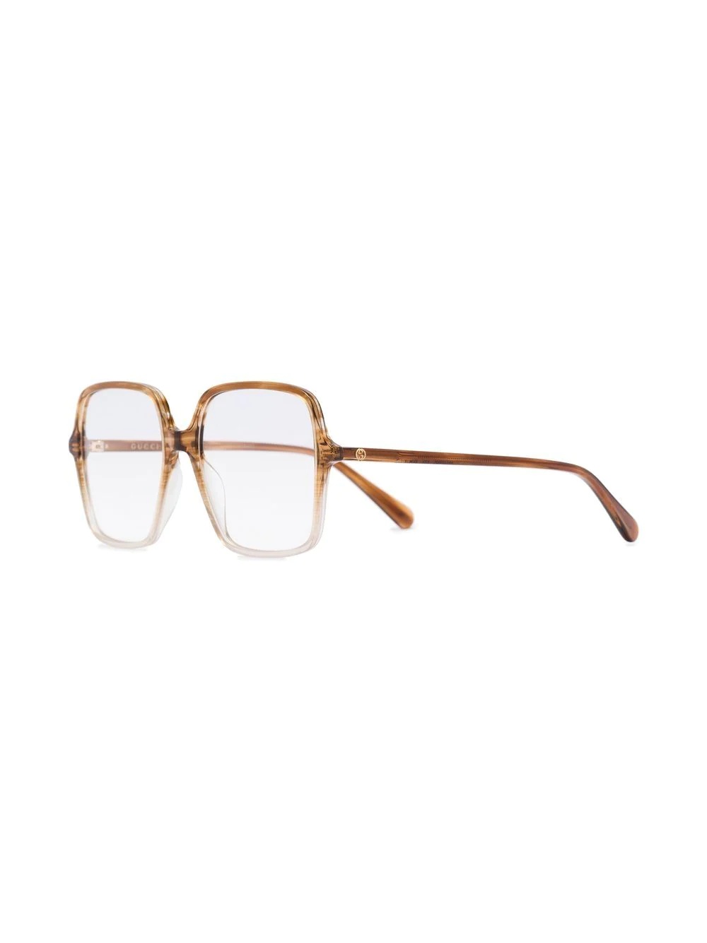 square frame oversized optical glasses - 2