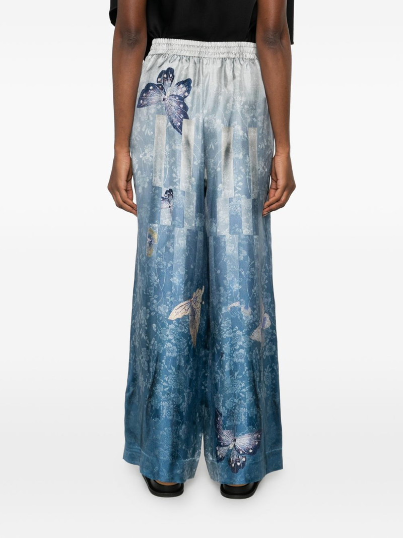 butterfly-print palazzo pants 4