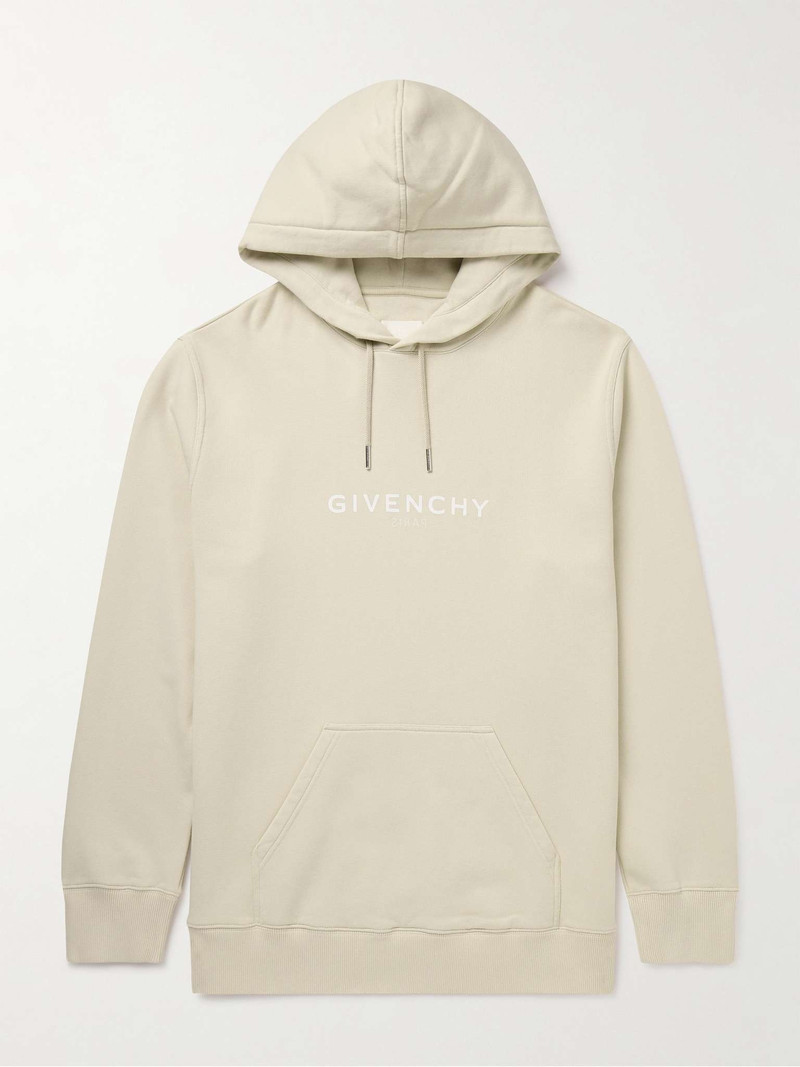 Logo-Print Cotton-Jersey Hoodie 1