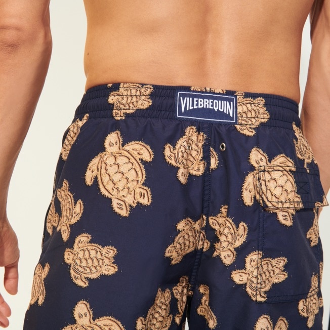 Men Swim Trunks Long Sand Turtles - 5