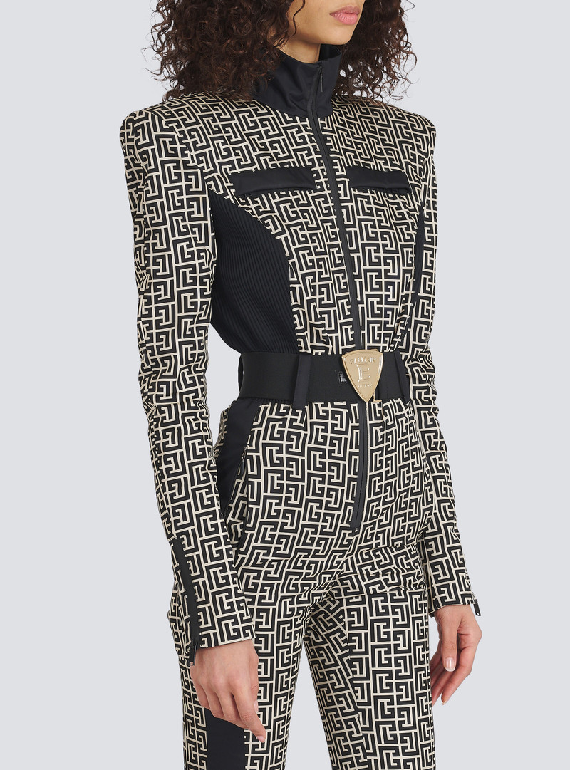Balmain x Rossignol - Balmain monogram ski jumpsuit 8