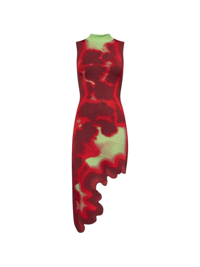 tie-dye midi dress 1