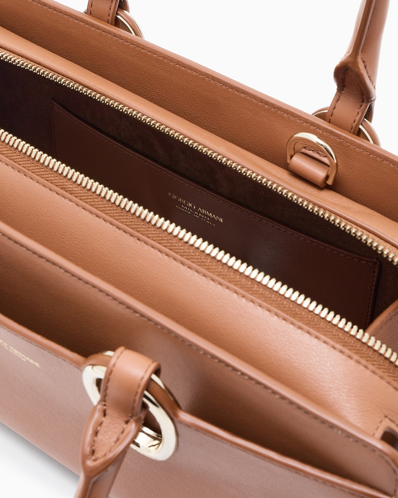 LEATHER BAULETTO BAG 4