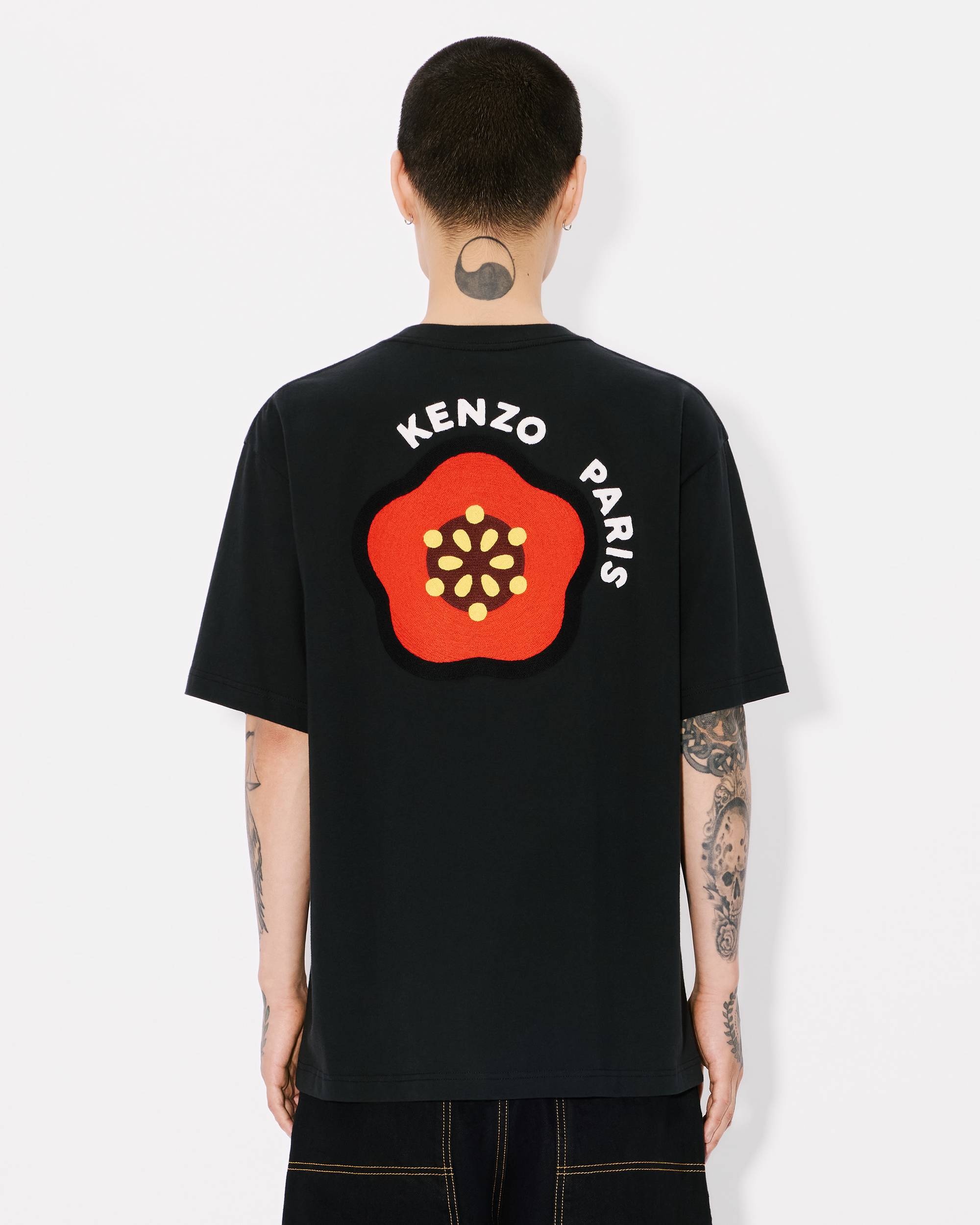 'KENZO Pop' embroidered oversized T-shirt - 4